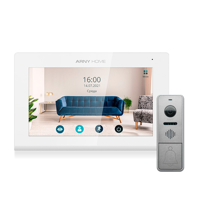 Комплект відеодомофону ARNY AVD-7443A WiFi