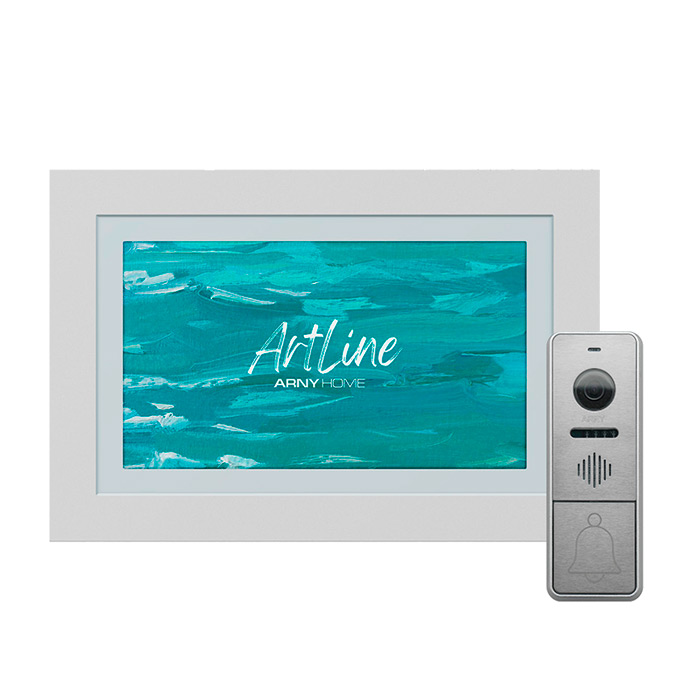 Комплект відеодомофону ARNY AVD-770 ArtLine WiFi + ARNY AVP-NG430 (2Mpx)