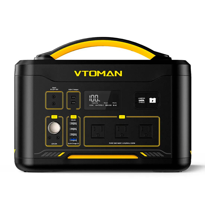 Портативна зарядна станція VTOMAN Jump 1500X