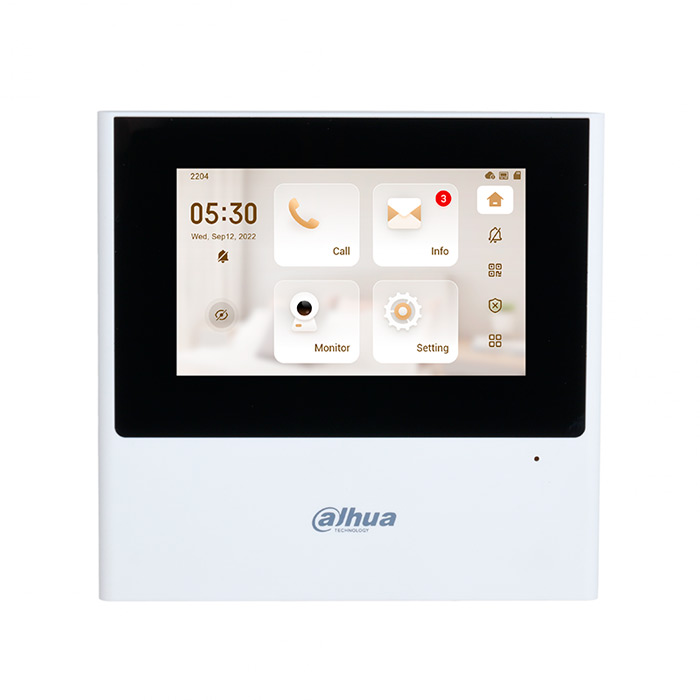Відеодомофон Dahua DHI-VTH2611L-WP