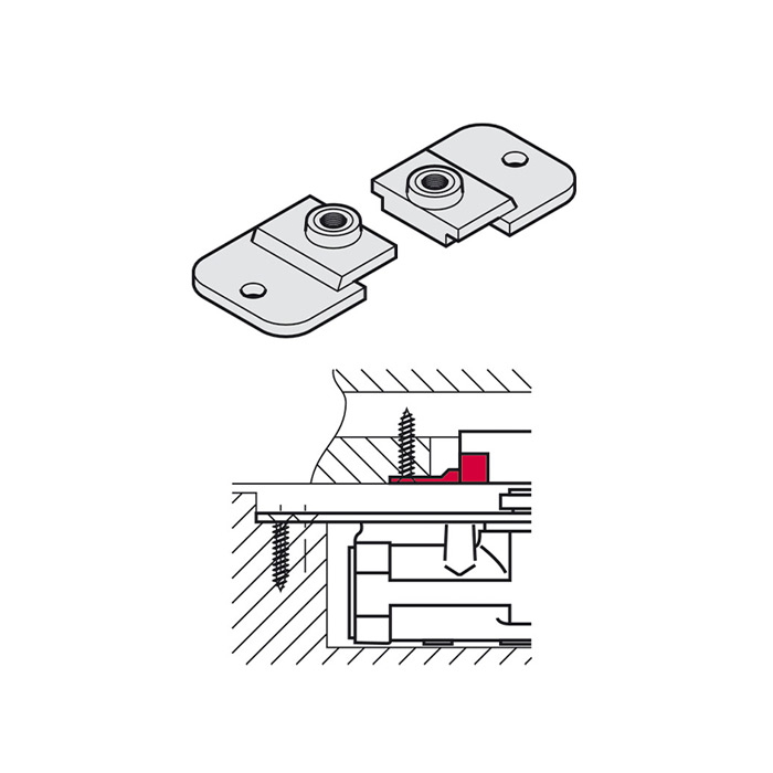 Пластини для ковзного каналу DORMAKABA G 96 N20