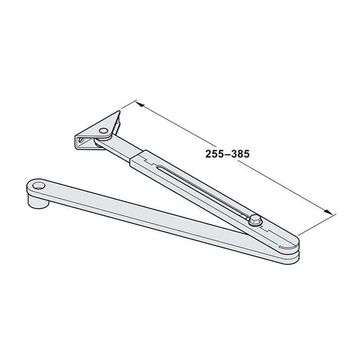 Важіль складний стандартний для GEZE TS 4000/2000