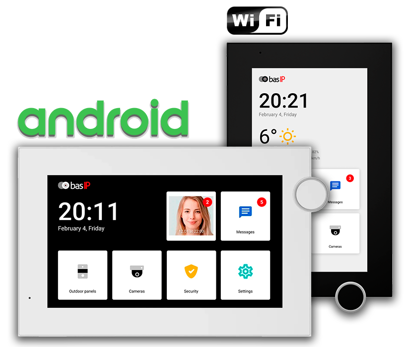 Відеодомофон BAS-IP AZ-07LF