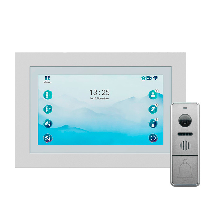 Комплект відеодомофону ARNY AVD-7743A (64GB) WiFi