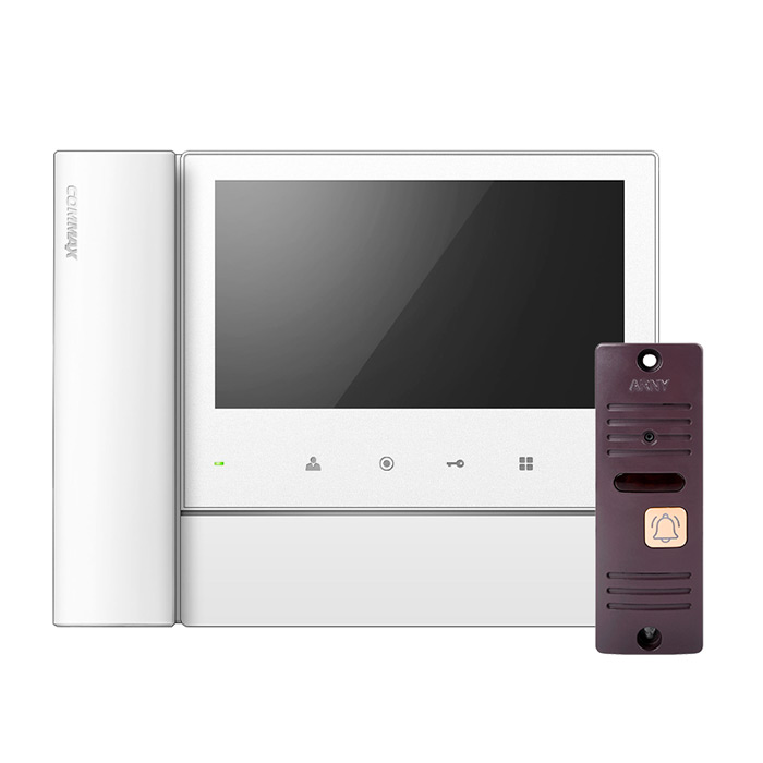 Комплект відеодомофону COMMAX CDV-70N2 + ARNY AVP-05_ua|Комплект видеодомофона COMMAX CDV-70N2+ARNY AVP-05_ru