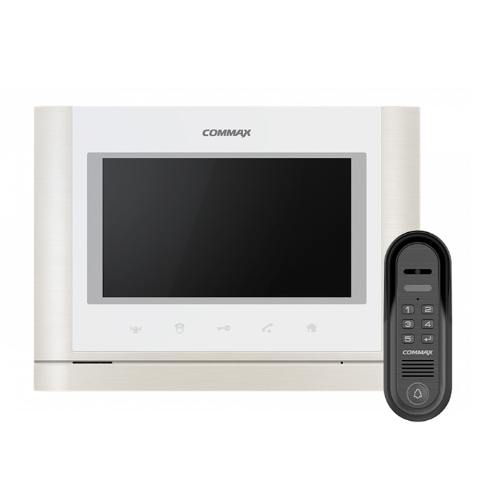 Комплект відеодомофону COMMAX CMV-70MX + DRC-4CPNK