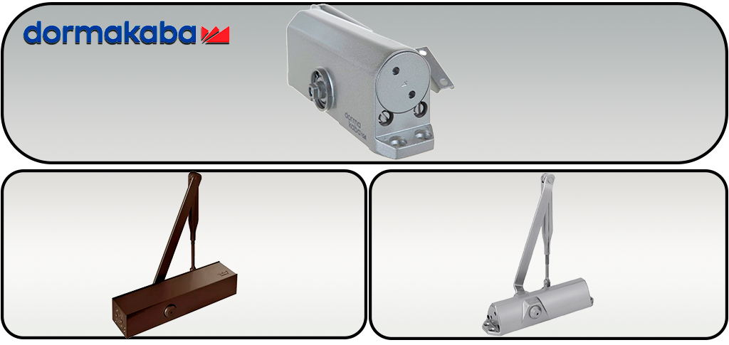 Класичні доводчики дверей DORMAKABA